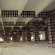 西寧大型商場粘鋼包鋼加固工程案例